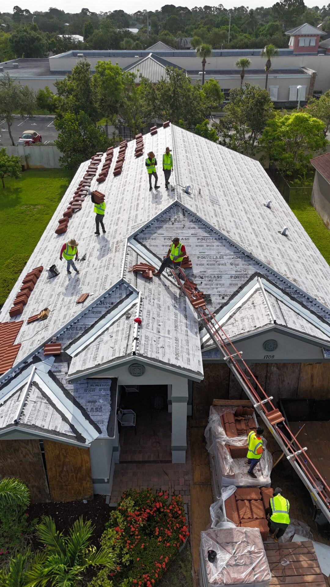 JA Edwards of America roofing project — Orange County FL