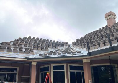 A roof replacement in port st. lucie