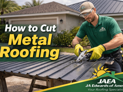 How to cut metal roofing?
