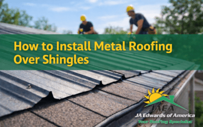 How to Install Metal Roofing Over Shingles