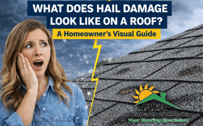 What Does Hail Damage Look Like on a Roof? A Homeowner’s Visual Guide