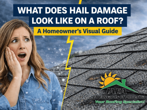 What Does Hail Damage Look Like on a Roof? A Homeowner’s Visual Guide
