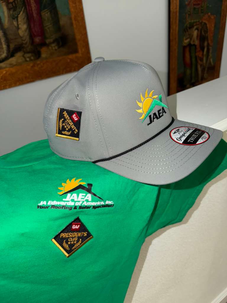 JAE shirt with Presidents club logo