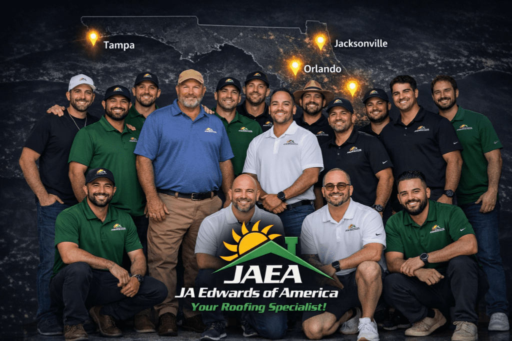 JA Edwards of America team, Roofing Contractor 