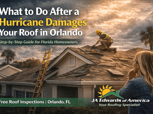 What to Do After a Hurricane Damages Your Roof in Orlando, FL