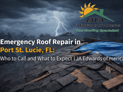 Emergency Roof Repair in Port St. Lucie, FL: Who to Call and What to Expect