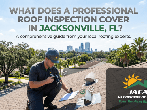 What Does a Professional Roof Inspection Cover in Jacksonville, FL?