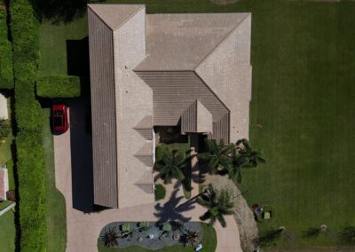 Tile Roofing replaced by JA Edwards of America in Orlando-FL.
