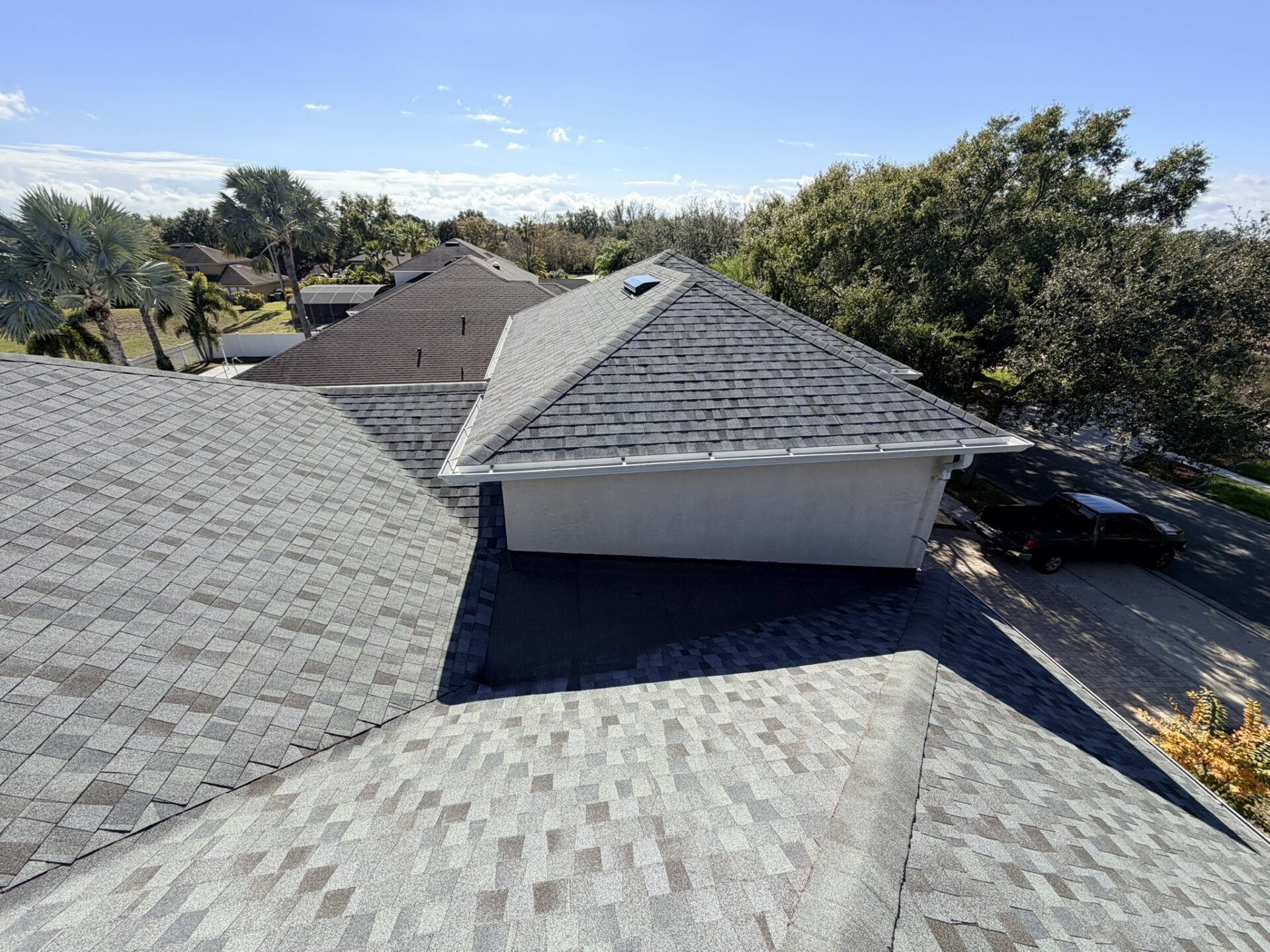 Roofing project by JA Edwards of America, Tampa FL