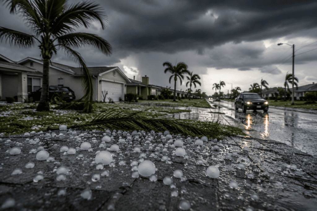 2. Hail storm Daytona, FL, may 8, 2026 by JA Edwards of America Roofing Contractor