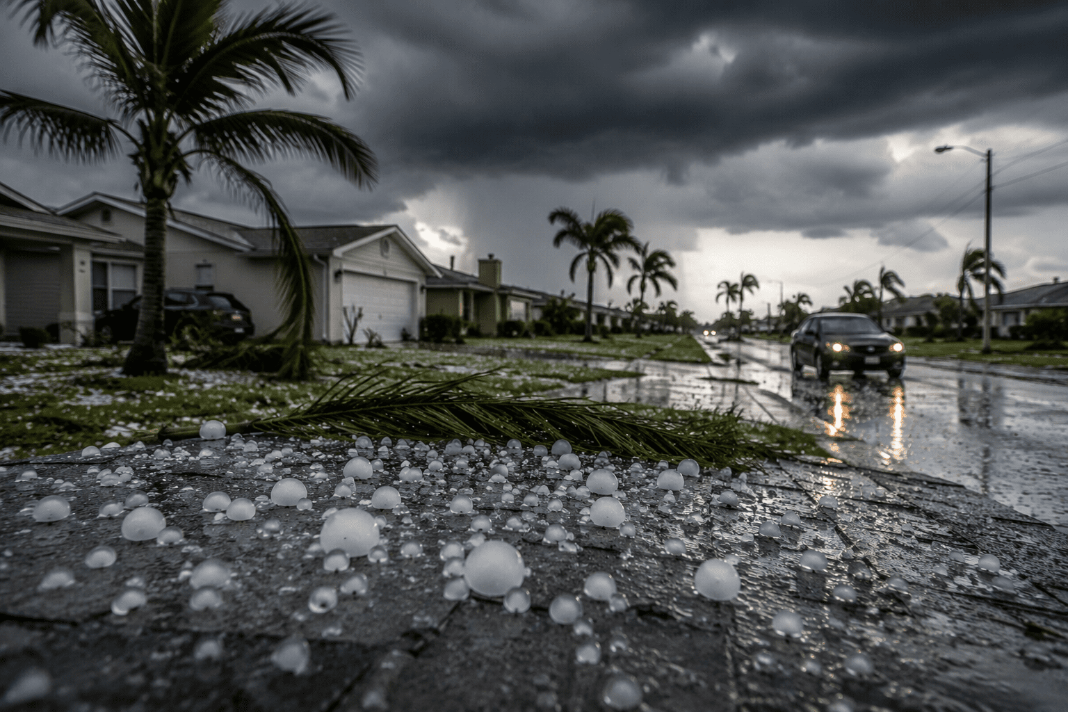 Florida storm forecast map or severe weather radar for 2026 roof preparation