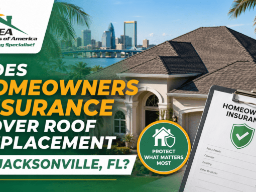 Does Homeowners Insurance Cover Roof Replacement in Jacksonville, FL?