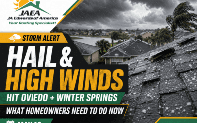 Hail and High Winds Hit Oviedo and Winter Springs on May 12 — What Homeowners Need to Do Now