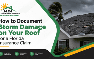 How to Document Storm Damage on Your Roof for a Florida Insurance Claim