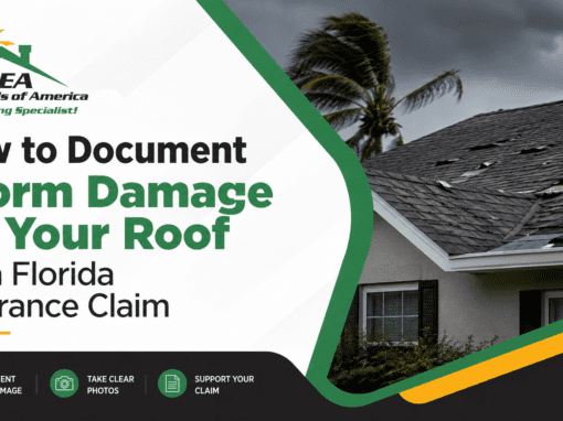 How to Document Storm Damage on Your Roof for a Florida Insurance Claim