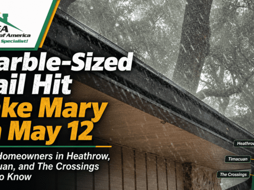 Marble-Sized Hail Hit Lake Mary on May 12