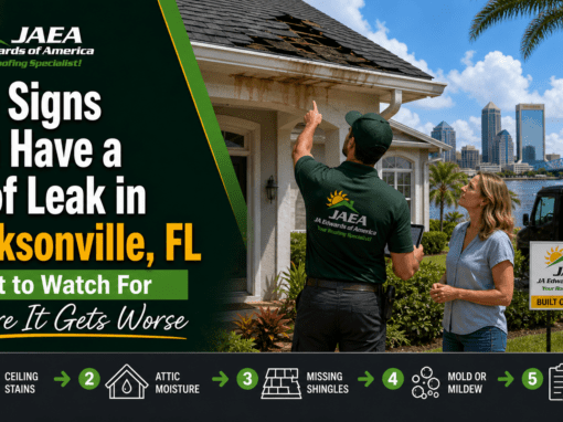 Top Signs You Have a Roof Leak in Jacksonville, FL