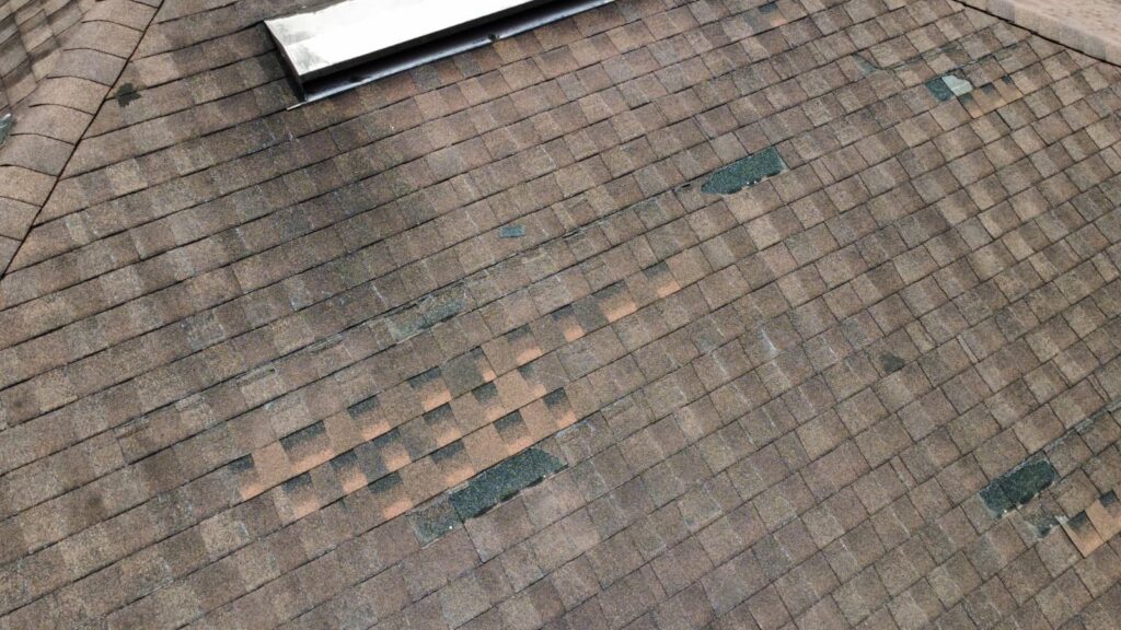 What a Hail and Wind damage looks like by JA Edwards of America