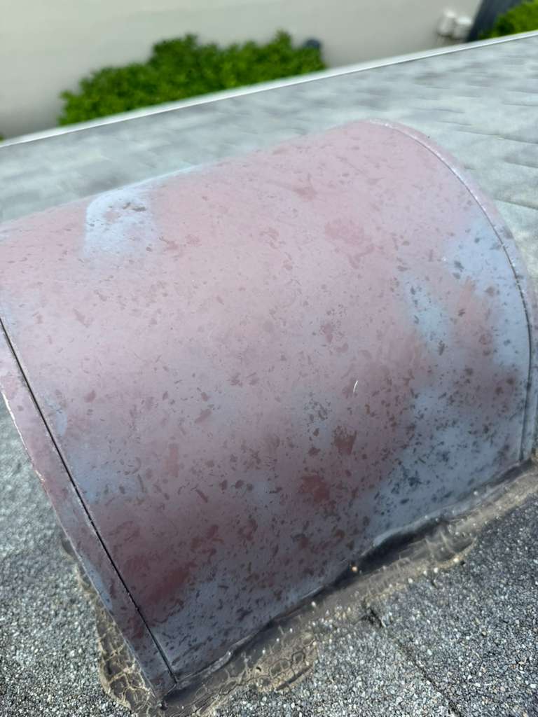 What a Hail and Wind damage looks like 2
