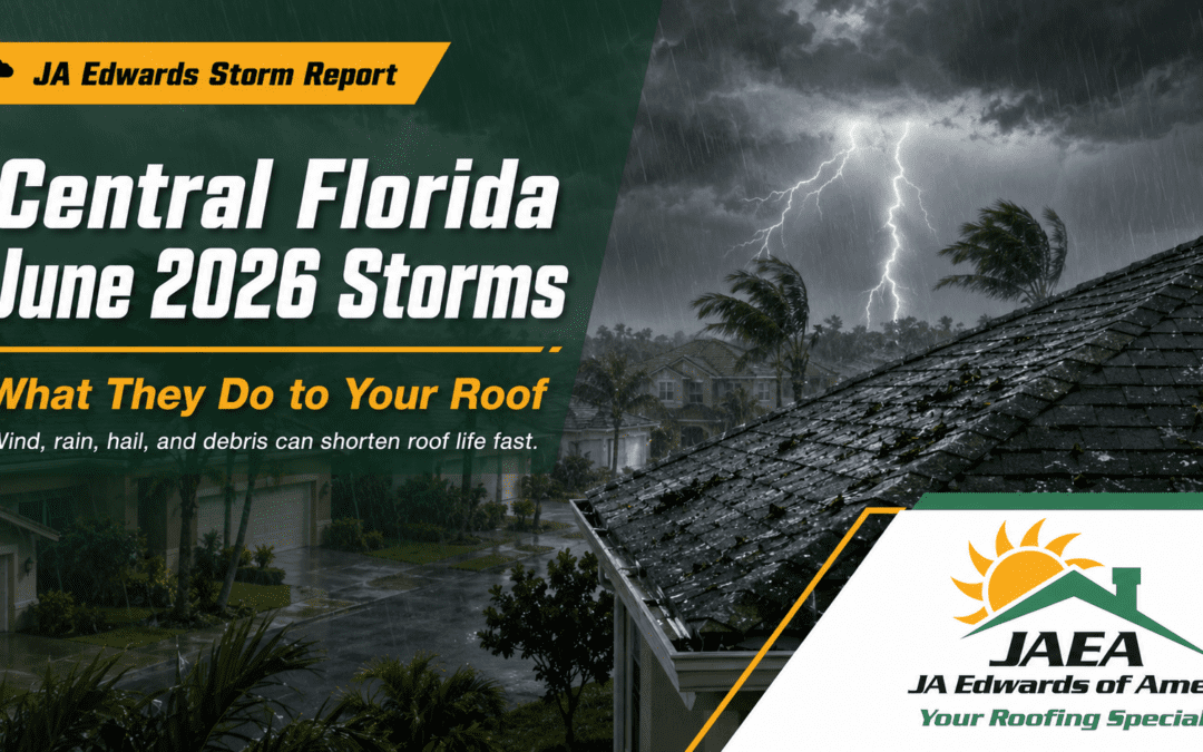 Central Florida June 2026 Storms - What They do to your roof