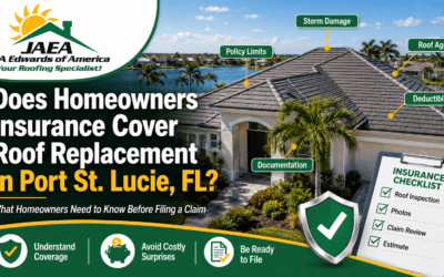Does Homeowners Insurance Cover Roof Replacement in Port St. Lucie, FL?