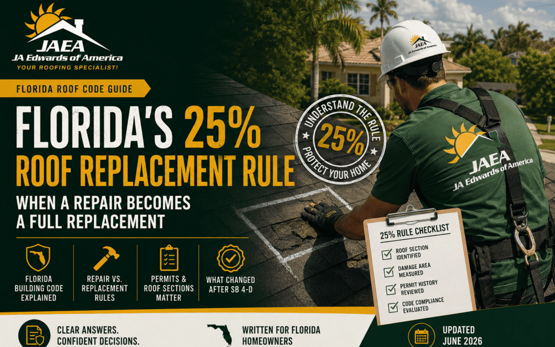 Florida's 25 roof replacement rule