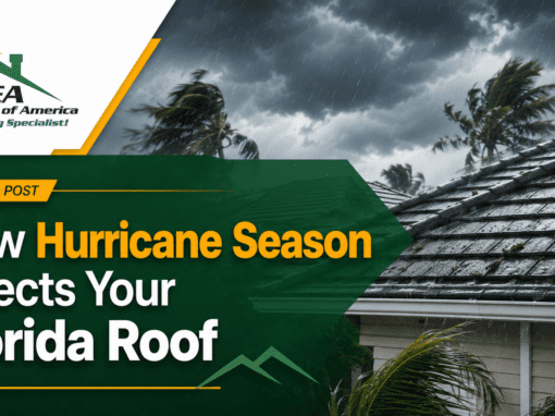 How Hurricane Season Affects Your Florida Roof