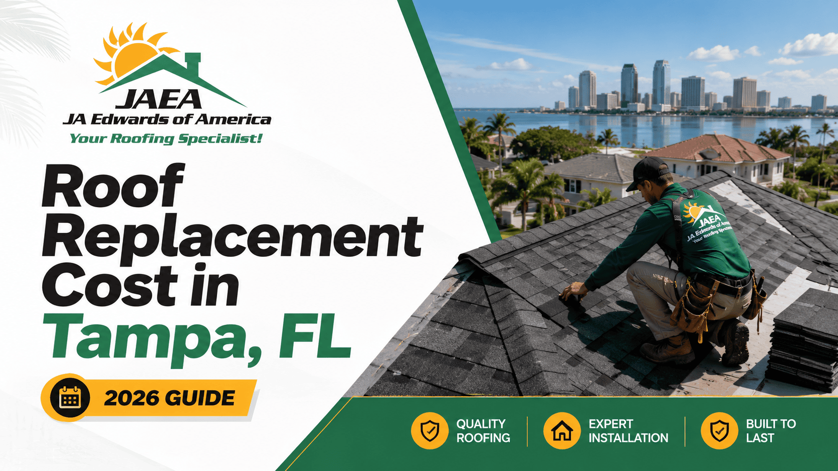 Roof Replacement Cost in Tampa-FL, Roofing contractor Tampa, Roofing Company Florida, Residential Roof